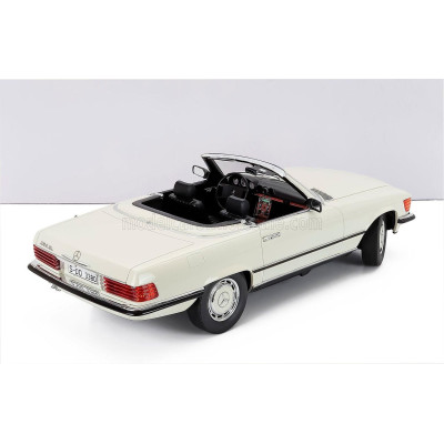 12ART FINE MODEL CARS MERCEDES BENZ SL-CLASS 380SL (R107) 1983 - CLASSIC WHITE 1/12