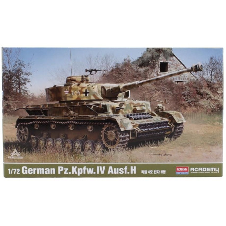 ACADEMY KAMPFPANZER PZ.KPFW.IV UASF.H TANK MILITARY GERMAN 1944 1/72