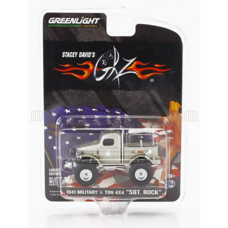 ACME MODELS DODGE ROCK MILITARY 1/2 TON 4x4 TRUCK 1941 - GOLD 1/64