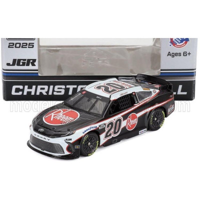 ACTION TOYOTA CAMRY TEAM JGR N 20 NASCAR CUP SERIES 2025 CHRISTOPHER BELL - BLACK WHITE 1/64