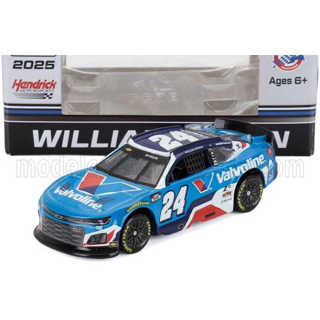 ACTION CHEVROLET CAMARO ZL1 TEAM HENDRICK MOTORSPORTS N 24 NASCAR CUP SERIES 2025 WILLIAM BYRON - BLUE 1/64
