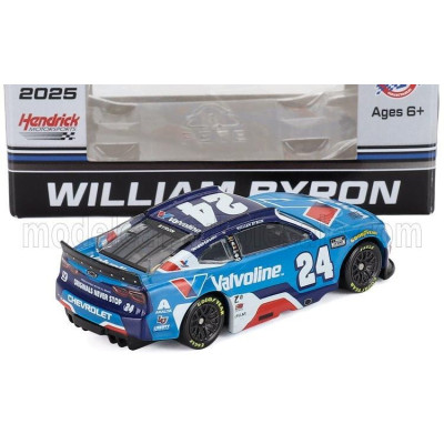 ACTION CHEVROLET CAMARO ZL1 TEAM HENDRICK MOTORSPORTS N 24 NASCAR CUP SERIES 2025 WILLIAM BYRON - BLUE 1/64