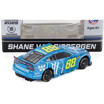 ACTION CHEVROLET CAMARO ZL1 TEAM TRACKHOUSE N 88 NASCAR CUP SERIES 2025 SHANE VAN GISBERGEN - BLUE 1/64