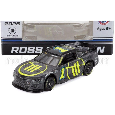 ACTION CHEVROLET CAMARO ZL1 TEAM TRACKHOUSE N 1 NASCAR CUP SERIES 2025 ROSS CHASTAIN - GREY YELLOW 1/64