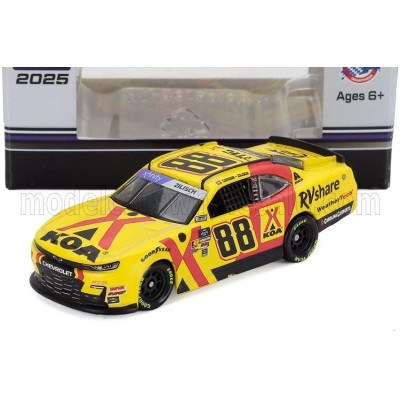 ACTION CHEVROLET CAMARO TEAM KOA RV SHARE N 88 NASCAR CUP SERIES 2025 CONNOR ZILISCH - YELLOW RED 1/64