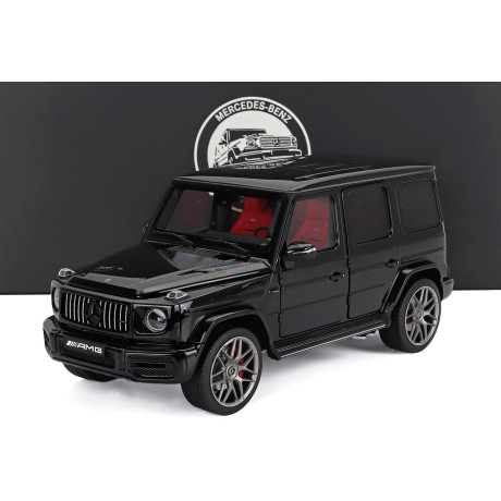 ALMOST REAL MERCEDES BENZ G-CLASS G63 AMG (W463) V8 BITURBO EDITION 55 2022 - OBSIDIAN BLACK 1/18