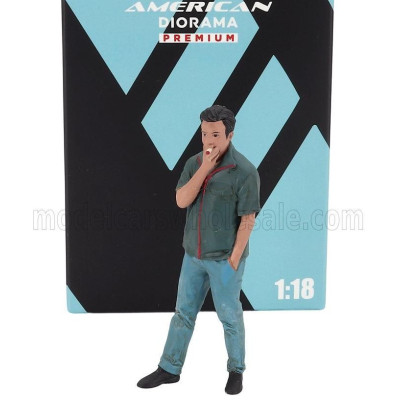 AMERICAN DIORAMA FIGURES MAN TOP TUNER 3 - VARIOUS 1/18