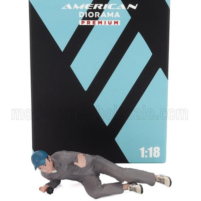 AMERICAN DIORAMA FIGURES MAN TOP TUNER 4 - VARIOUS 1/18