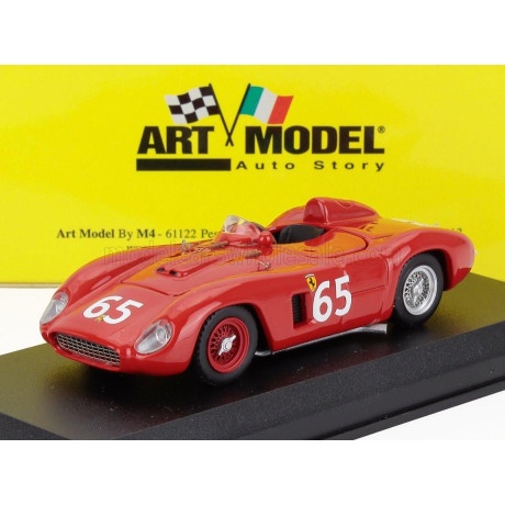 ART MODEL FERRARI 500TR s/n.0652 N 451 4th MONZA SUPERCORTEMAGGIORE GP 1956 OLIVIER GENDEBIEN - ALFONSO DE PORTAGO - - RED 1/43