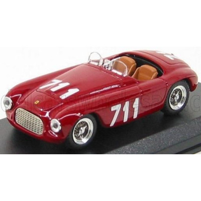 ART MODEL FERRARI 166 MM MILLE MIGLIA 1950 N 711 BRACCO - MAGLIOLI - RED 1/43
