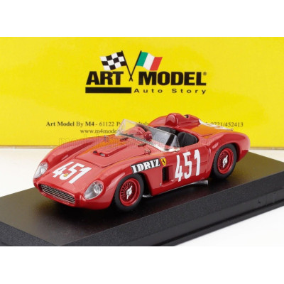 ART MODEL FERRARI 500TR SPIDER N 451 WINNER CLASS MILLE MIGLIA 1957 GINO MUNARON - RED 1/43