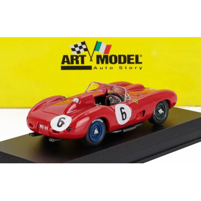 ART MODEL FERRARI 335S SPIDER TEAM SCUDERIA FERRARI N 6 24h LE MANS 1957 PHIL HILL - PETER COLLINS - RED 1/43