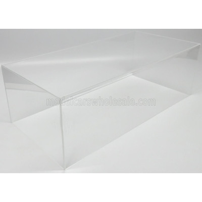 ATLANTIC VETRINA DISPLAY BOX ONLY TRANSPARENT COVER - SOLO COPERTURA TRASPARENTE - BOHEMIA WITHOUT BASE - Lungh.LENGHT cm 51 X L