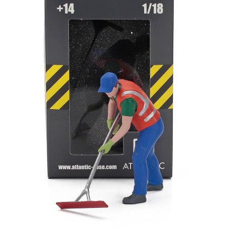 ATLANTIC FIGURES MAN - ROAD CONSTRUCTION TEAM - DORIAN - VARIOUS 1/18