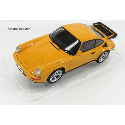 ATLANTIC VETRINA DISPLAY BOX RAMPA LATERALE - LATERALRAMP - CAR NOT INCLUDED - PLASTIC DISPLAY 1/18