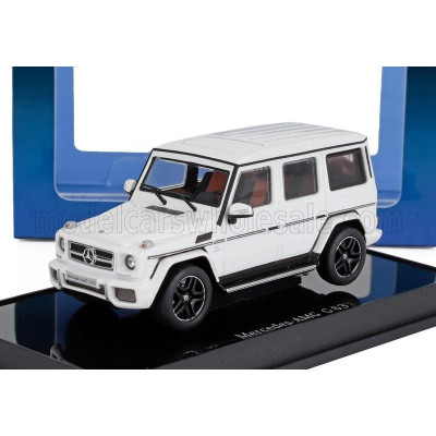 AUTOART MERCEDES BENZ G-CLASS G63 AMG (W463) V8 BITURBO 2017 - WHITE 1/64