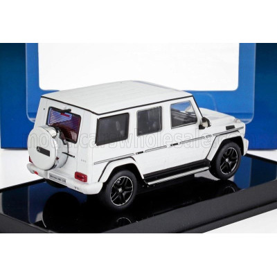 AUTOART MERCEDES BENZ G-CLASS G63 AMG (W463) V8 BITURBO 2017 - WHITE 1/64