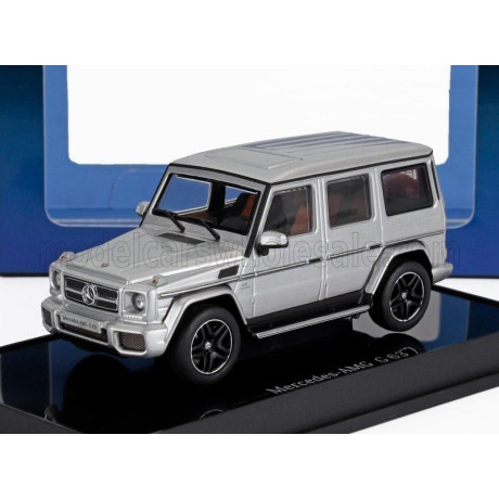 AUTOART MERCEDES BENZ G-CLASS G63 AMG (W463) V8 BITURBO 2017 - SILVER 1/64