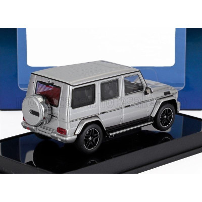 AUTOART MERCEDES BENZ G-CLASS G63 AMG (W463) V8 BITURBO 2017 - SILVER 1/64