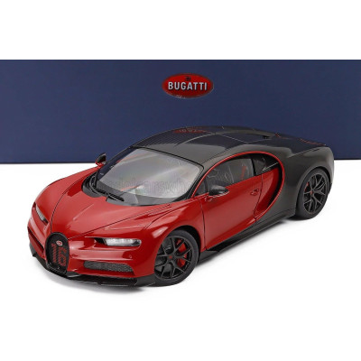 AUTOART BUGATTI CHIRON SPORT 2019 - ITALIAN RED CARBON 1/18