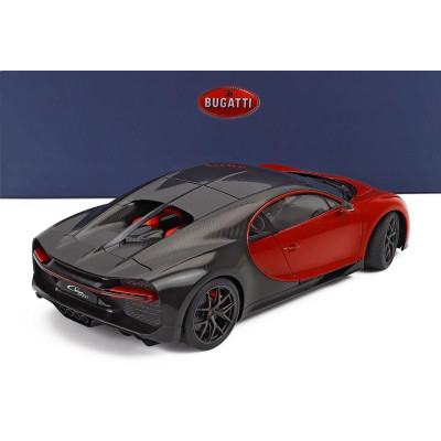 AUTOART BUGATTI CHIRON SPORT 2019 - ITALIAN RED CARBON 1/18