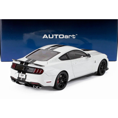 AUTOART FORD USA MUSTANG SHELBY GT500 COUPE 2023 - OXFORD WHITE 1/18