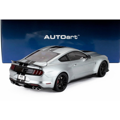 AUTOART FORD USA MUSTANG SHELBY GT500 COUPE 2023 - ICONIC SILVER 1/18