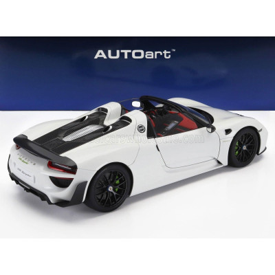 AUTOART PORSCHE 918 SPYDER WEISSACH PACKAGE 2013 - WHITE 1/18