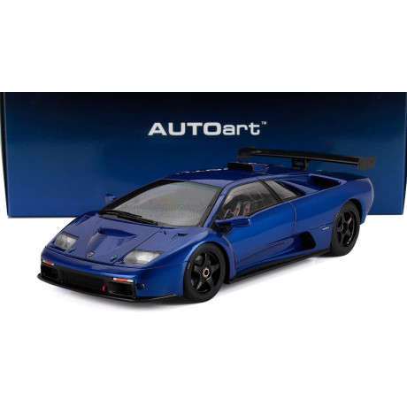 AUTOART LAMBORGHINI DIABLO GTR 1999 - MONTEREY BLUE 1/18