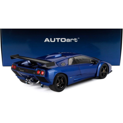 AUTOART LAMBORGHINI DIABLO GTR 1999 - MONTEREY BLUE 1/18