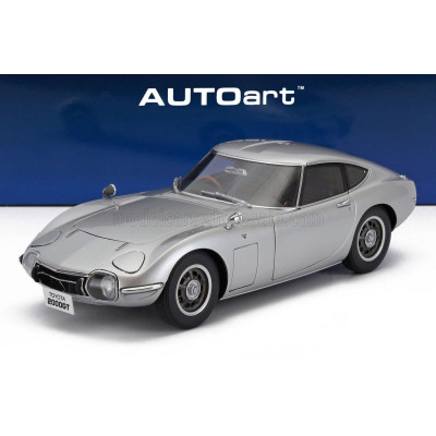 AUTOART TOYOTA 2000GT 1967 - SILVER 1/18