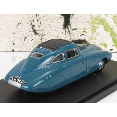 AUTOCULT OPEL SUPER 6 STREAMLINER GERMANY 1938 - GREY BLUE 1/43
