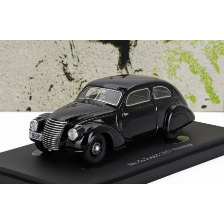 AUTOCULT ŠKODA RAPID OHV PROTOTYPE CZECH REPUBLIC 1938 - BLACK 1/43