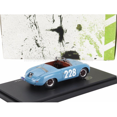 AUTOCULT DENZEL WD 1300 SPIDER SUPER N 228 RALLY DES ALPES AUSTRIA 1954 - LIGHT BLUE 1/43