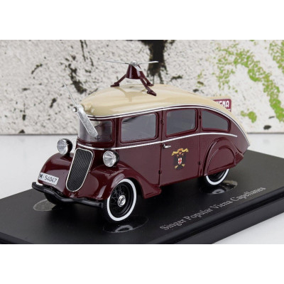 AUTOCULT SINGER POPULAR VIENA CAPELLANES GREAT BRITAIN - SPAIN 1935 - RED IVORY 1/43