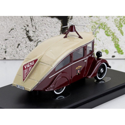 AUTOCULT SINGER POPULAR VIENA CAPELLANES GREAT BRITAIN - SPAIN 1935 - RED IVORY 1/43