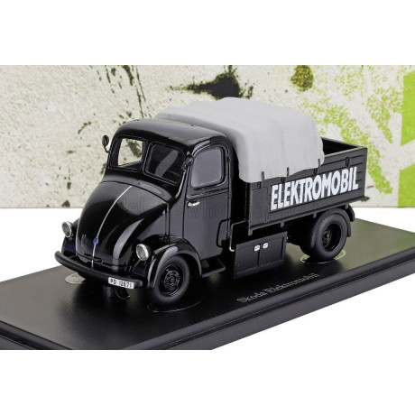 AUTOCULT ŠKODA ELEKTROMOBIL CZECH REPUBLIC 1944 - BLACK 1/43
