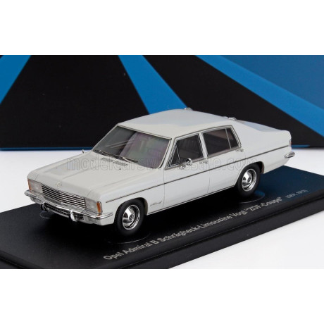 AVENUE43 OPEL ADMIRAL B HATCHBACK LIMOUSINE GERMANY 1972 - WHITE 1/43