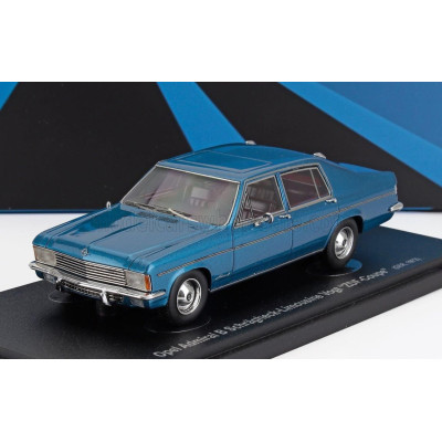 AVENUE43 OPEL ADMIRAL B HATCHBACK LIMOUSINE GERMANY 1972 - BLUE MET 1/43