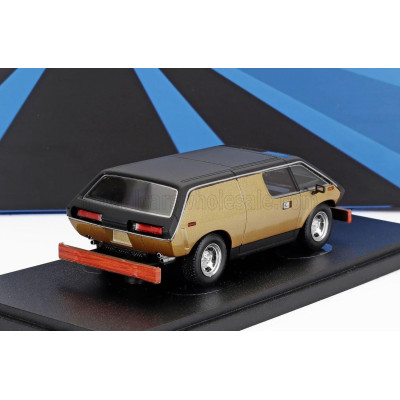 AVENUE43 BRUBAKER BOX VAN USA  1972 - GOLD BLACK 1/43