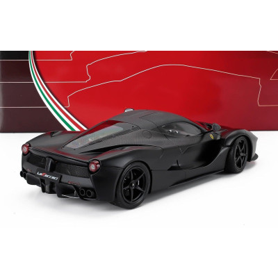 BBR MODELS FERRARI LAFERRARI 2013 - POLYFOAM PACKAGING - MAT BLACK 1/18