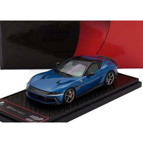 BBR MODELS FERRARI 12CILINDRI COUPE V12 830cv 2024 - BLU CORSA - BLUE 1/43