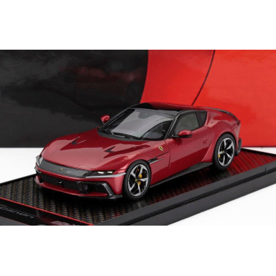 BBR MODELS FERRARI 12CILINDRI V12 830cv 2024 - ROSSO IMOLA - RED MET 1/43