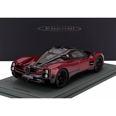 BBR MODELS PAGANI UTOPIA 2022 - CON VETRINA - WITH SHOWCASE - ROSSO DUBAI - RED 1/18