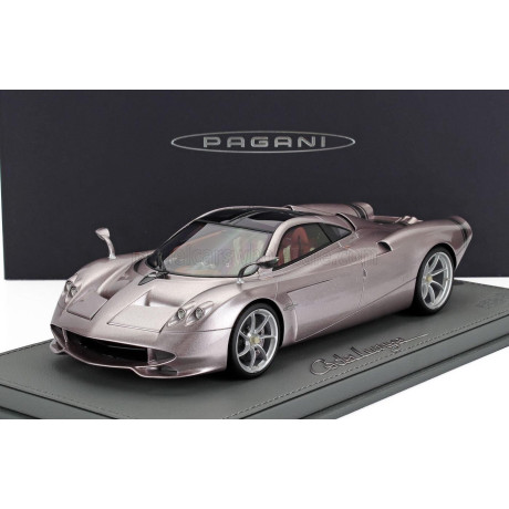 BBR MODELS PAGANI HUAYRA CODALUNGA 2022 - CON VETRINA - WITH SHOWCASE - BRONZO AYMARA - BRONZE MET 1/18