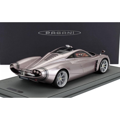 BBR MODELS PAGANI HUAYRA CODALUNGA 2022 - CON VETRINA - WITH SHOWCASE - BRONZO AYMARA - BRONZE MET 1/18