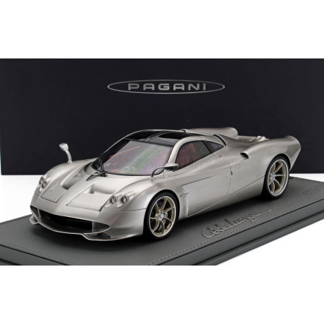 BBR MODELS PAGANI HUAYRA CODALUNGA 2022 - CON VETRINA - WITH SHOWCASE - PORSCHE GOLD BRONZE MET 1/18