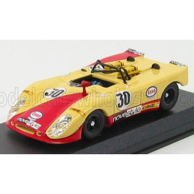 BEST MODEL PORSCHE FLUNDER LE MANS 1971 N 30 COSSON LEUZE - YELLOW RED 1/43