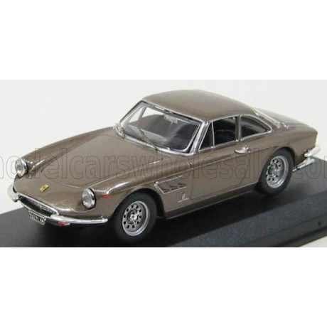 BEST MODEL FERRARI 330 GTC COUPE 1966 - BROWN MET 1/43