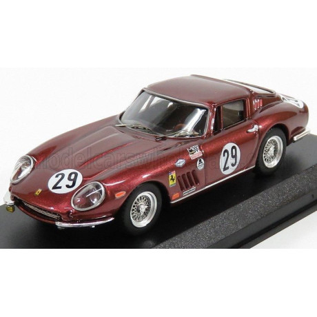 BEST MODEL FERRARI 275 GTB/4 N 29 24h DAYTONA 1967 GUTIERREZ - REBAQUE - RED 1/43